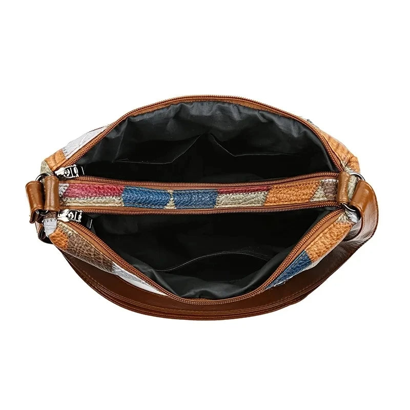 Solara™ | Farverig Patchworktaske