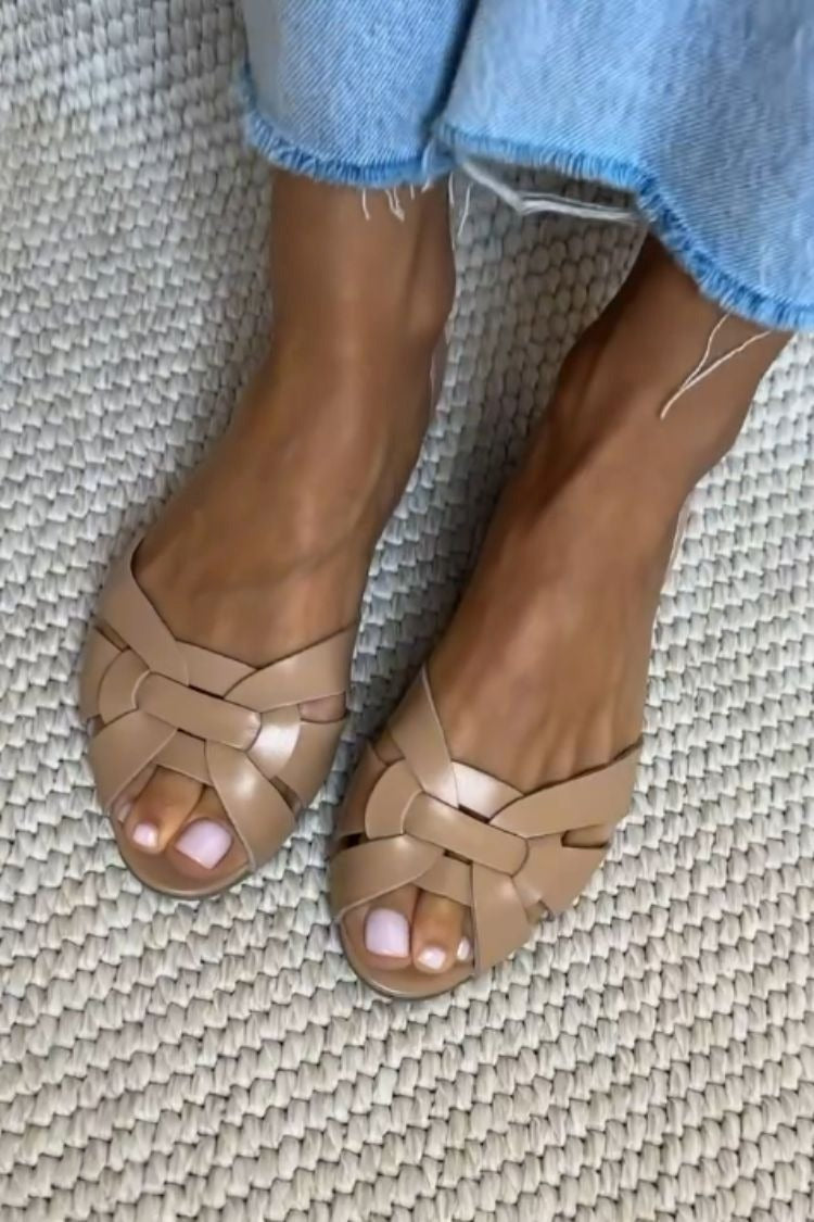 Serafina | Flettede sommersandaler
