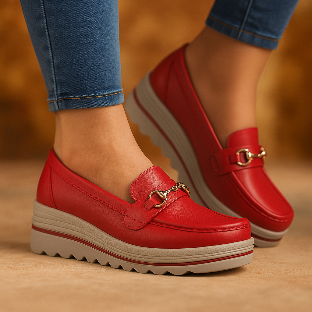Amalie™ | Ortopædiske Platform Loafers