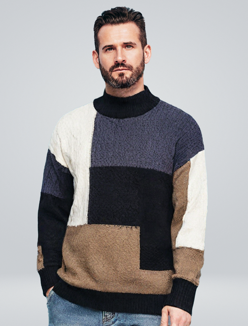 Bjørn | Grayson Patchesweater