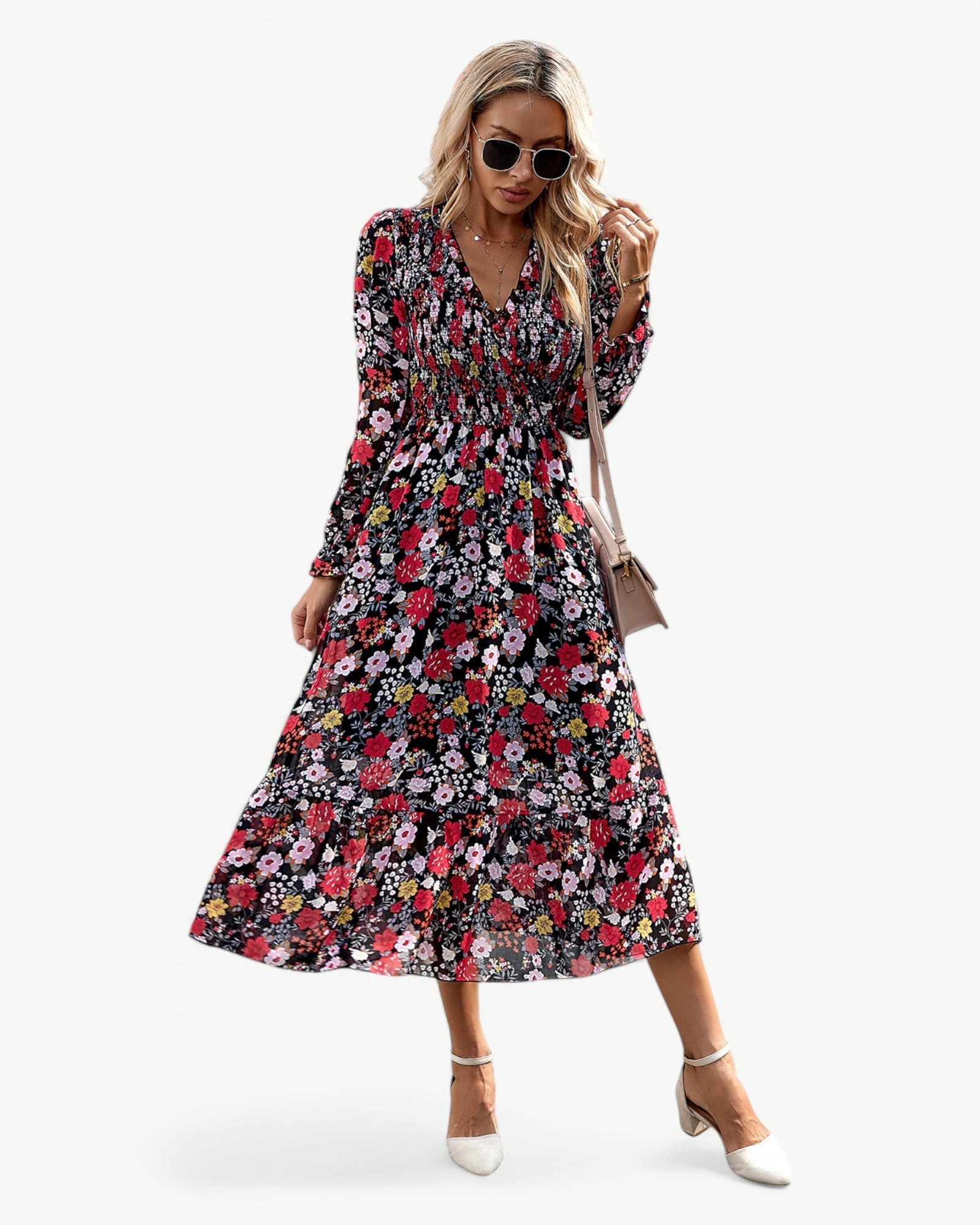 FREJA™ KJOLE | Let, romantisk og blomstrende elegance