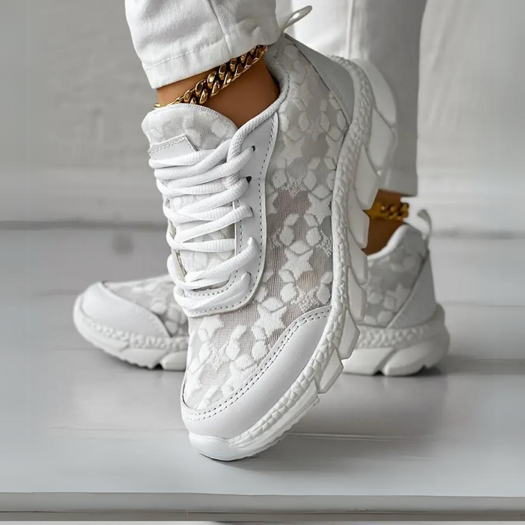Augusta | Elegante sneakers af mesh