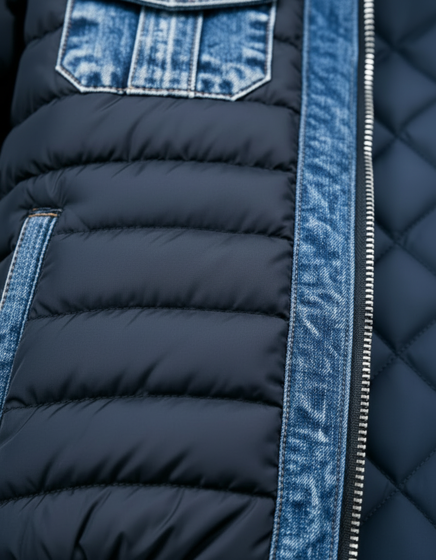 MEYER™ | Hybrid Quilted Denim Jakke