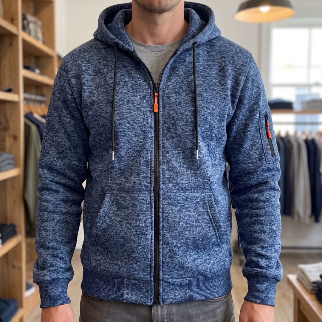 Frederik™ | Stilfuld Fleecejakke