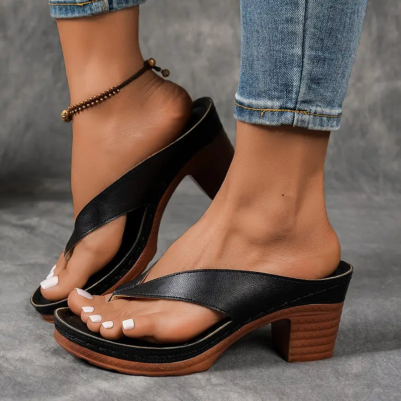 Jette | Elegante sandaler med hæl