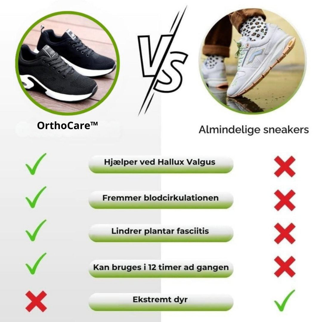 OrthoCare™ | Ortopædiske Komfort Sko
