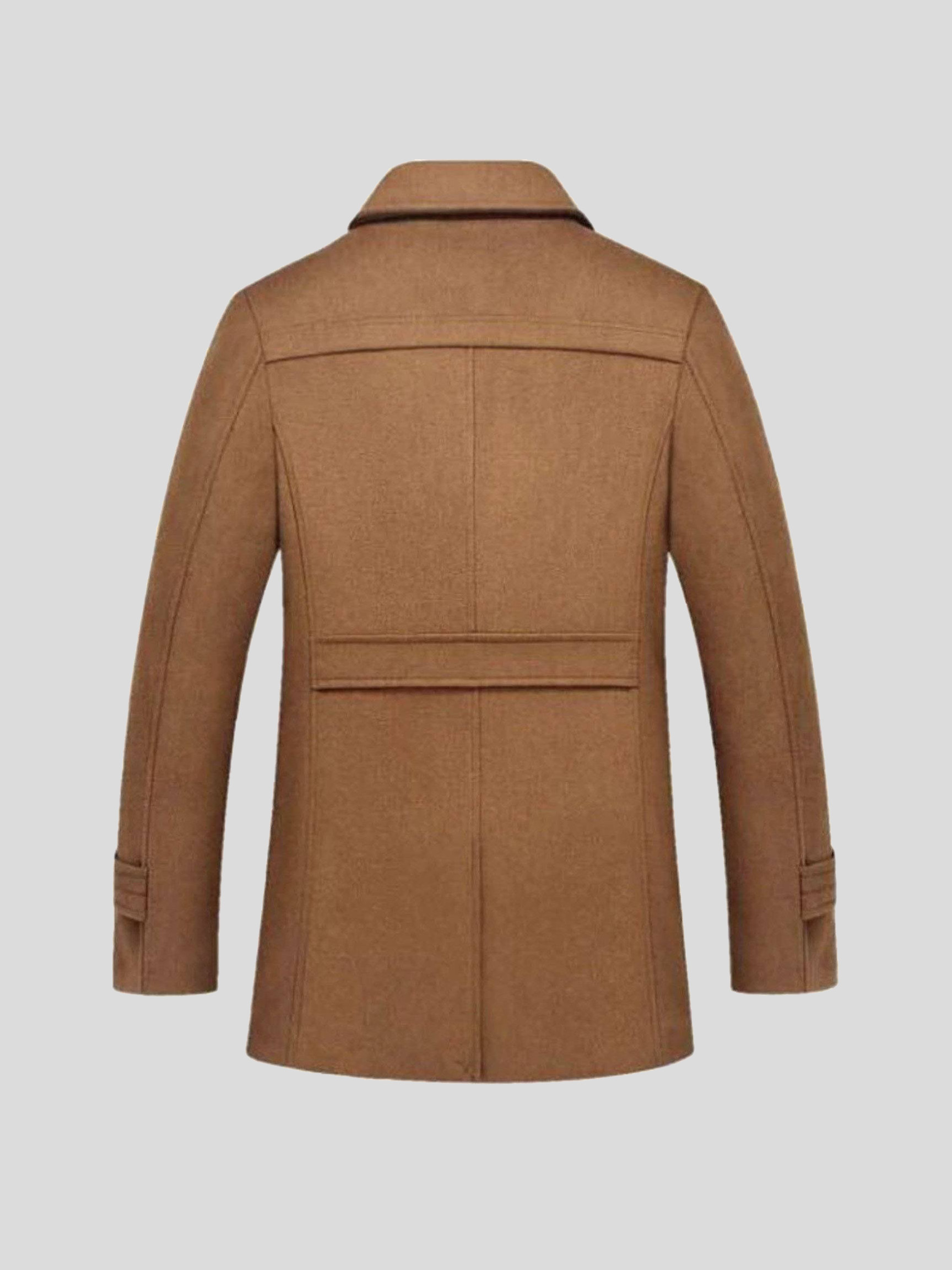 Nikolaj™ | Klassisk uld-peacoat