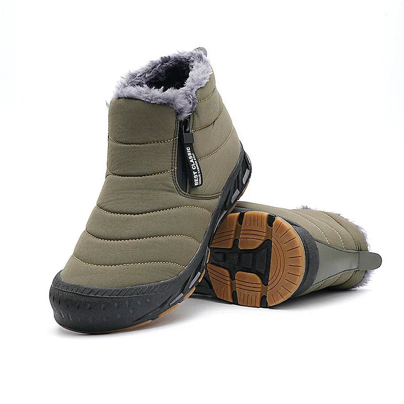 Peder | Stilfulde Vinter Slip-On Støvler