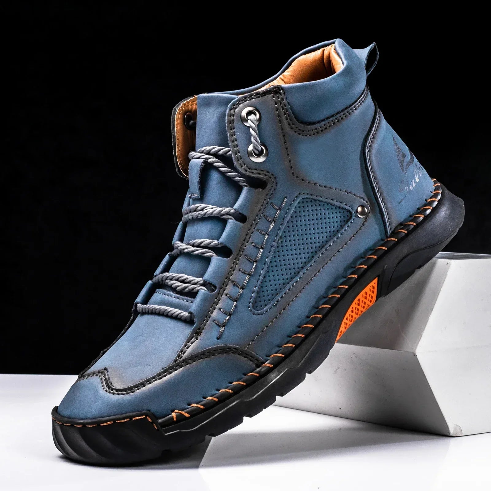 Milan™ | Læder high-top sko