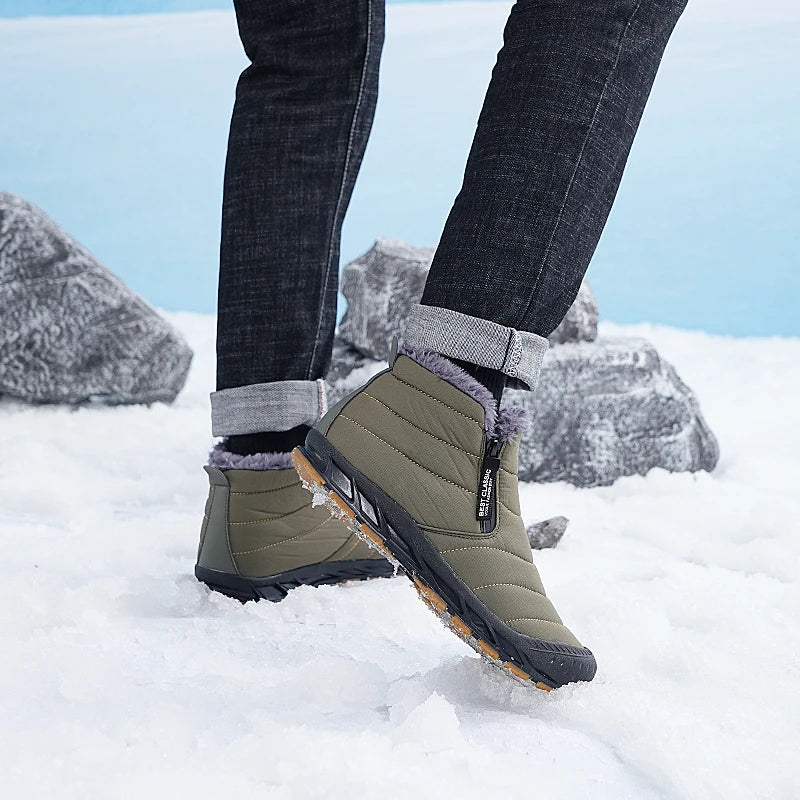 Peder | Stilfulde Vinter Slip-On Støvler