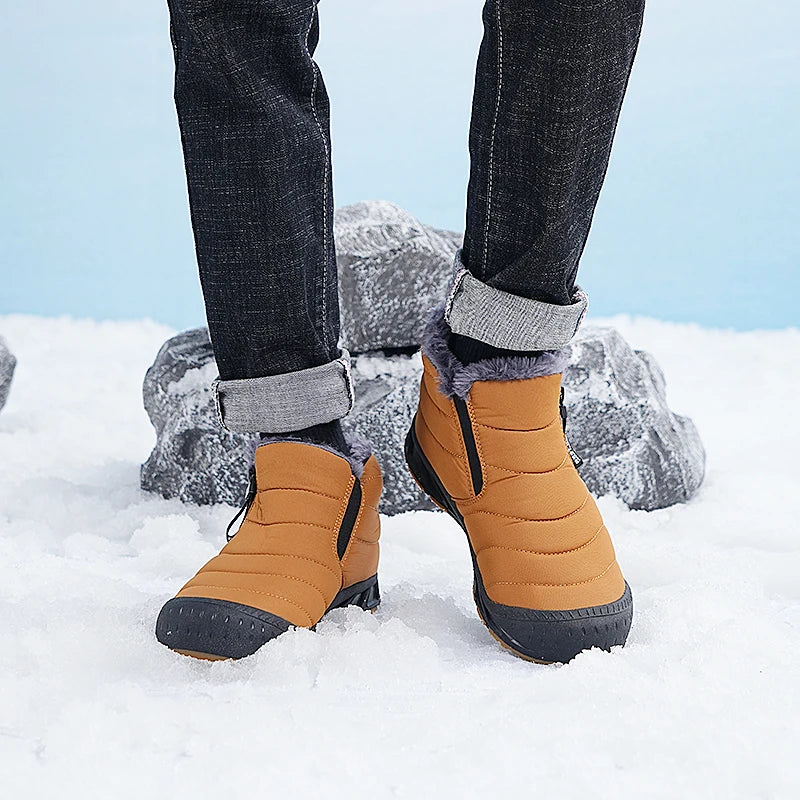 Peder | Stilfulde Vinter Slip-On Støvler