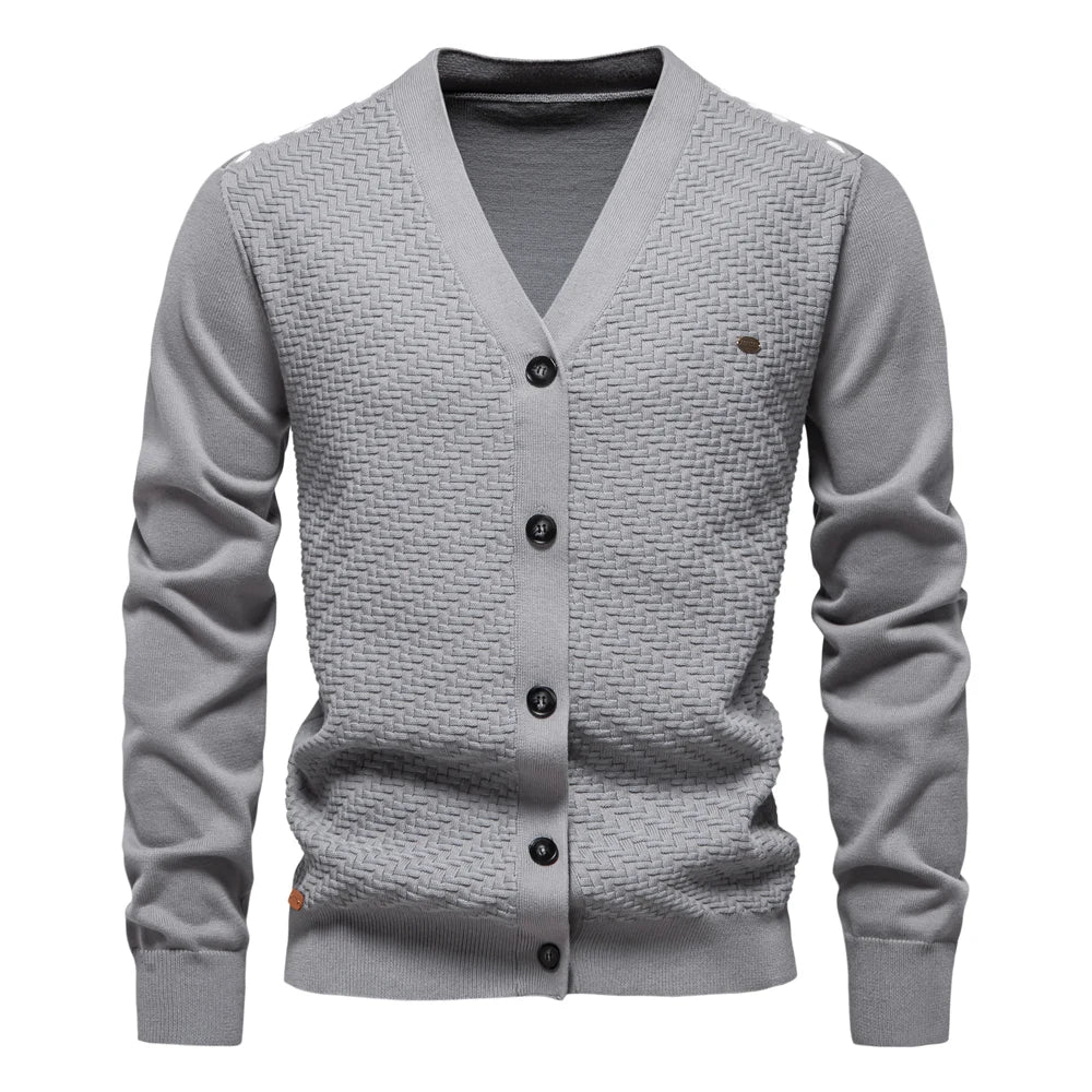 Schneider | Varm herre cardigan med V-hals