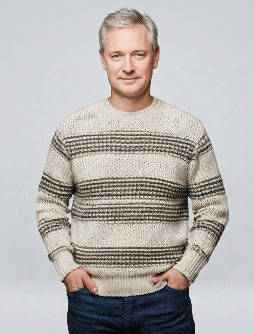 Morten | Moderne Striktrøje