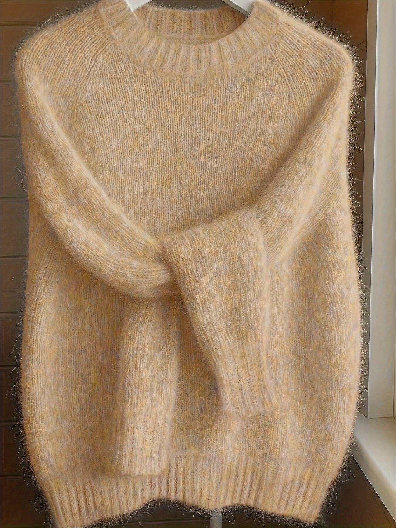 Elise | Elegant Forårssweater i Blød Mohair-Blend