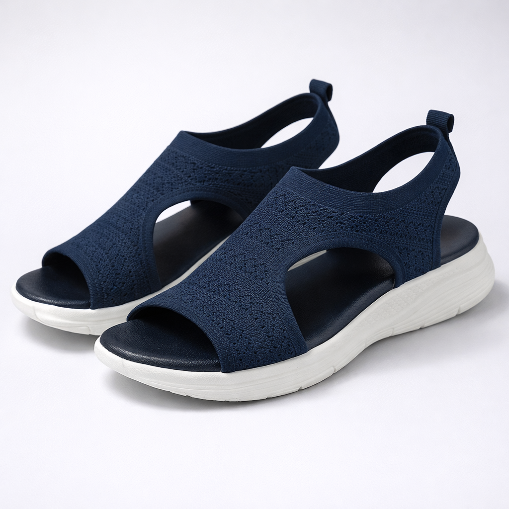 Clara™ | Åndbare Komfortsandaler med Plateausål