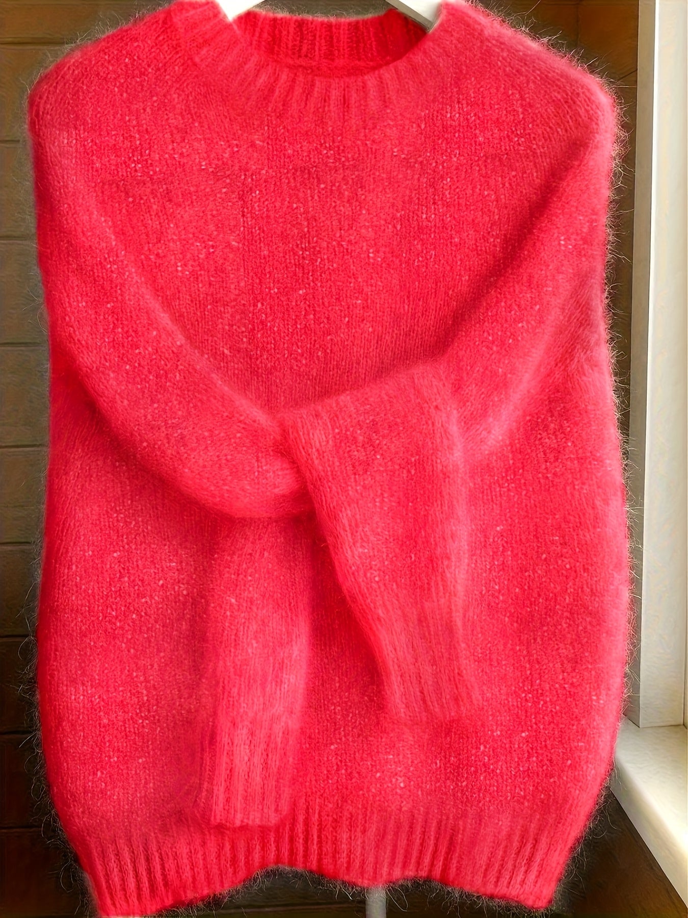 Elise | Elegant Forårssweater i Blød Mohair-Blend