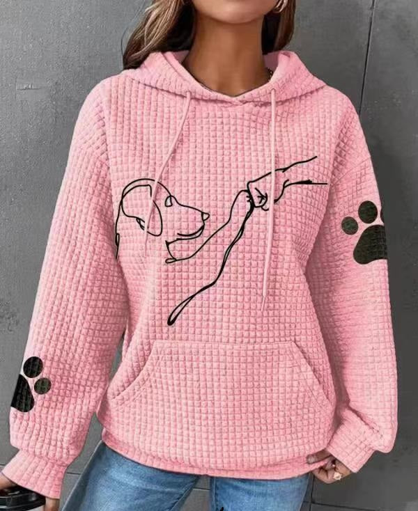Layla™ | Blød Hoodie med Hundeprint
