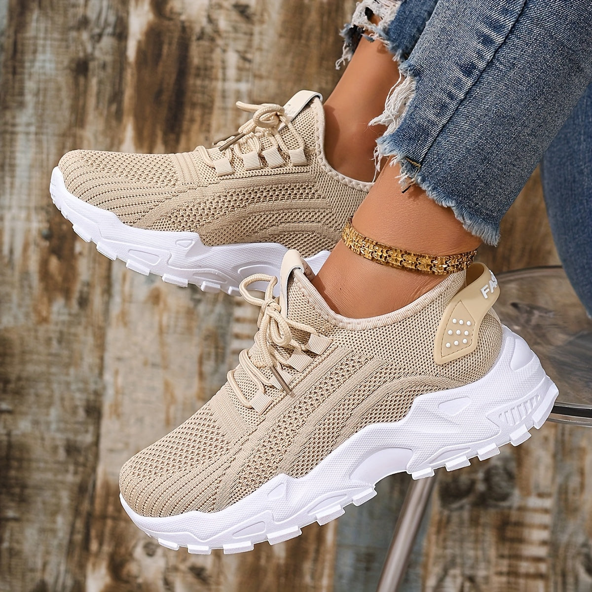 Monica™ | Letvægts mesh-sneakers