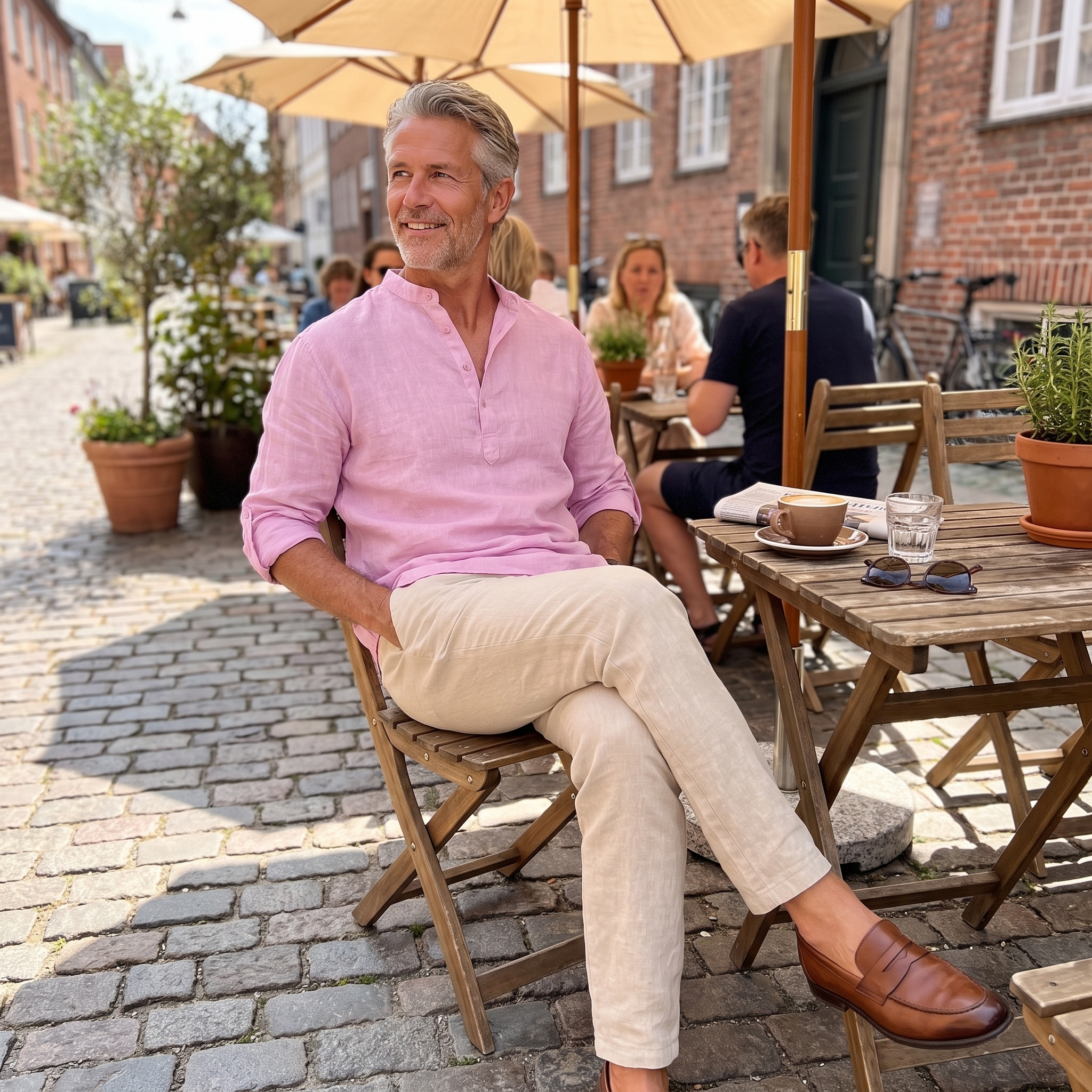Niels™ | Åndbar Hørskjorte