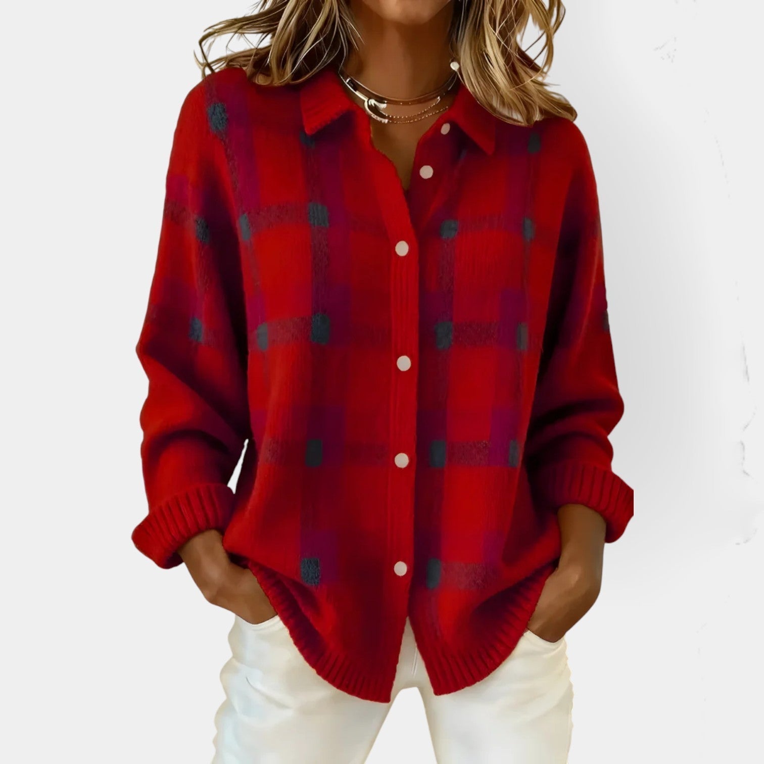 Aliyah | Komfortabel Lang Vintercardigan