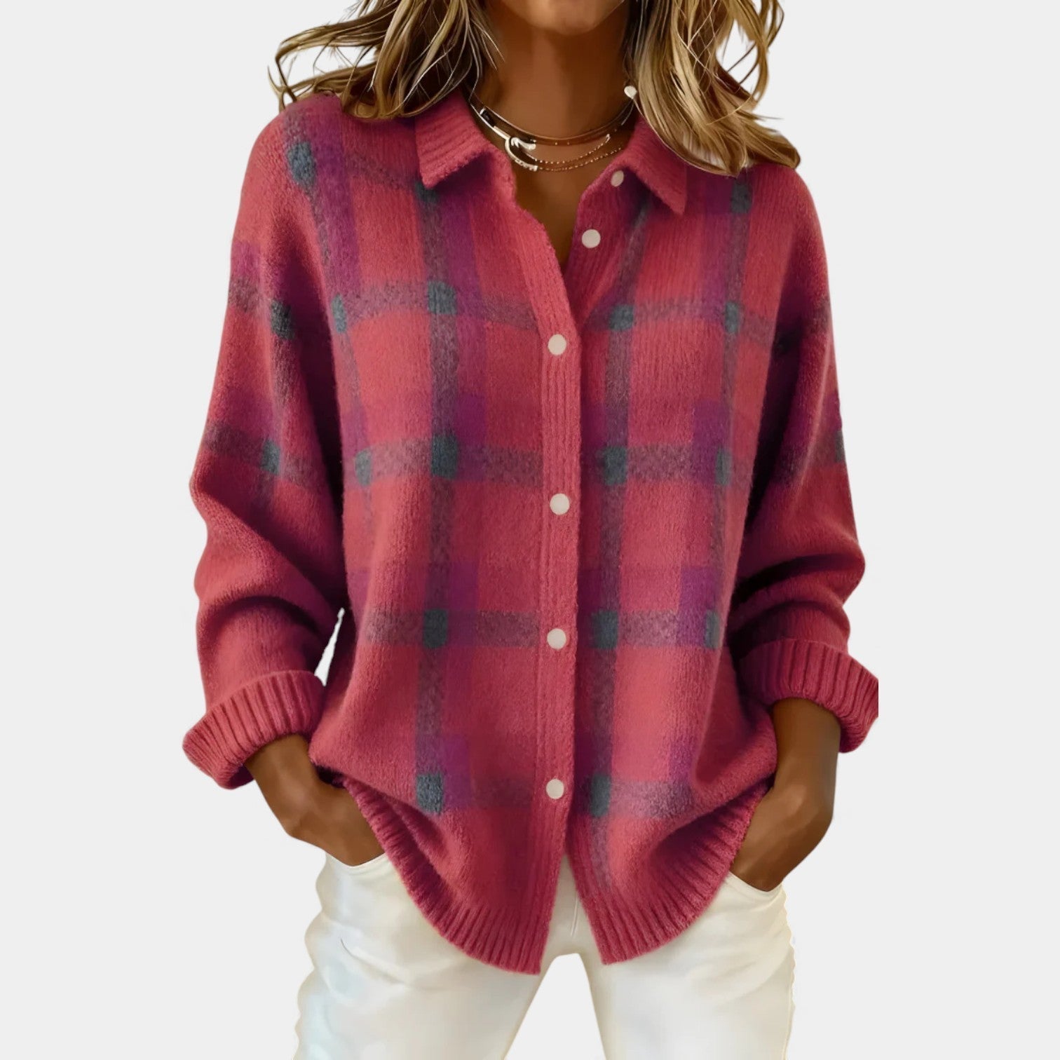 Aliyah | Komfortabel Lang Vintercardigan