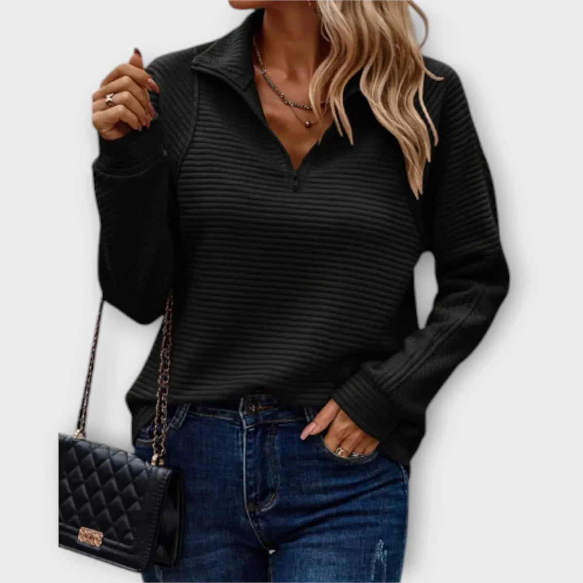 Olivia | Half-Zip Trøje