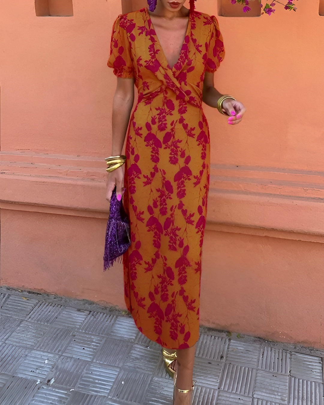 Luna – Elegant Stilfuld Sommerkjole