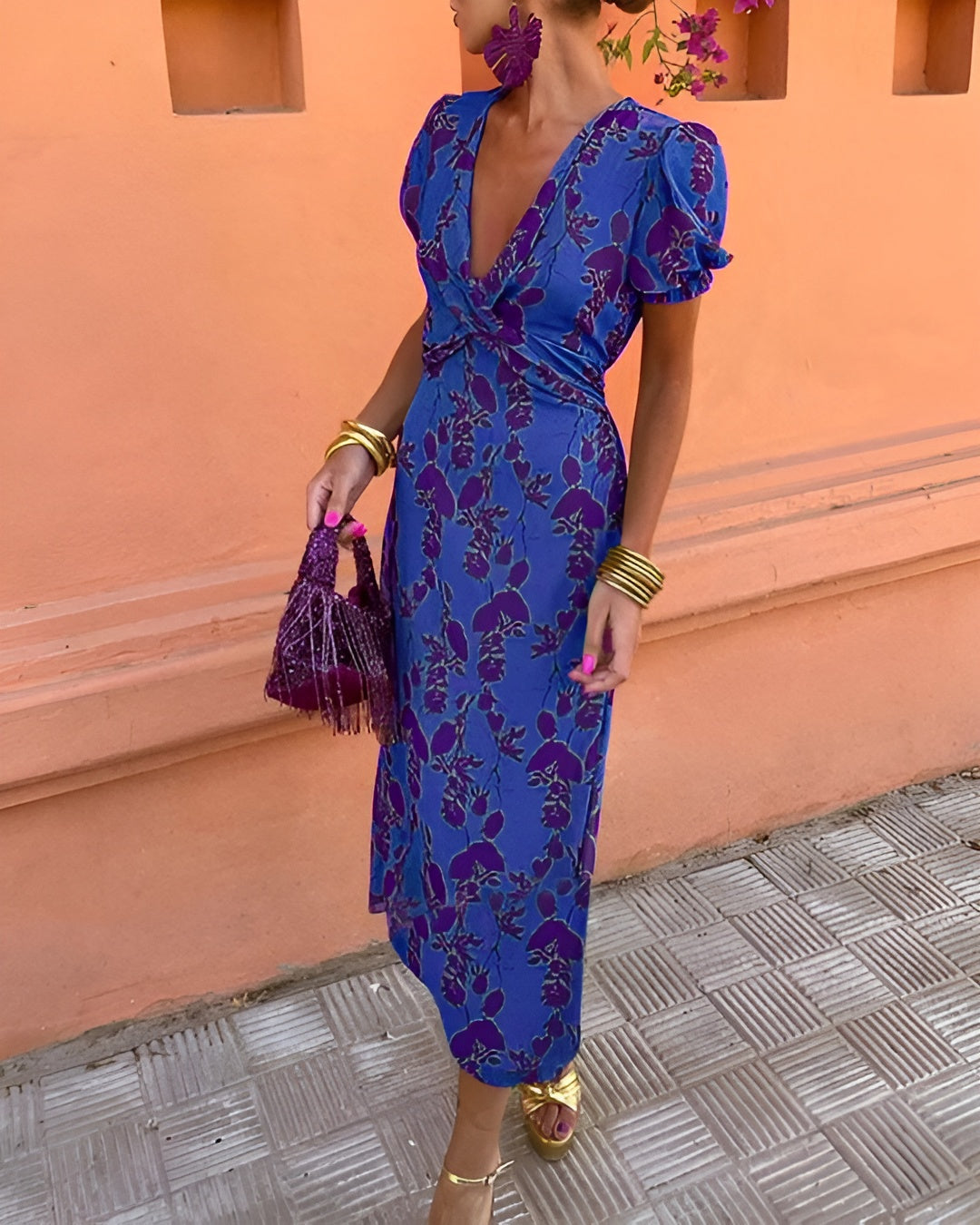 Luna – Elegant Stilfuld Sommerkjole