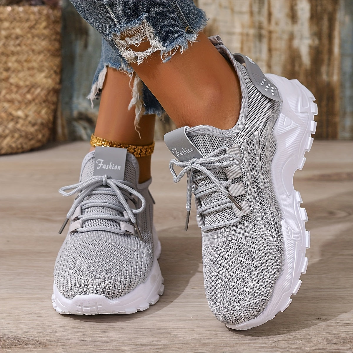 Monica™ | Letvægts mesh-sneakers