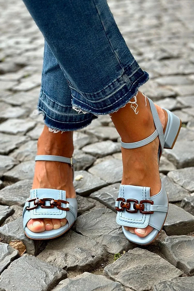 Azzurra | Elegante strandsandaler