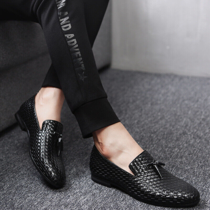 William | Vævede Læder Slip-On Loafers