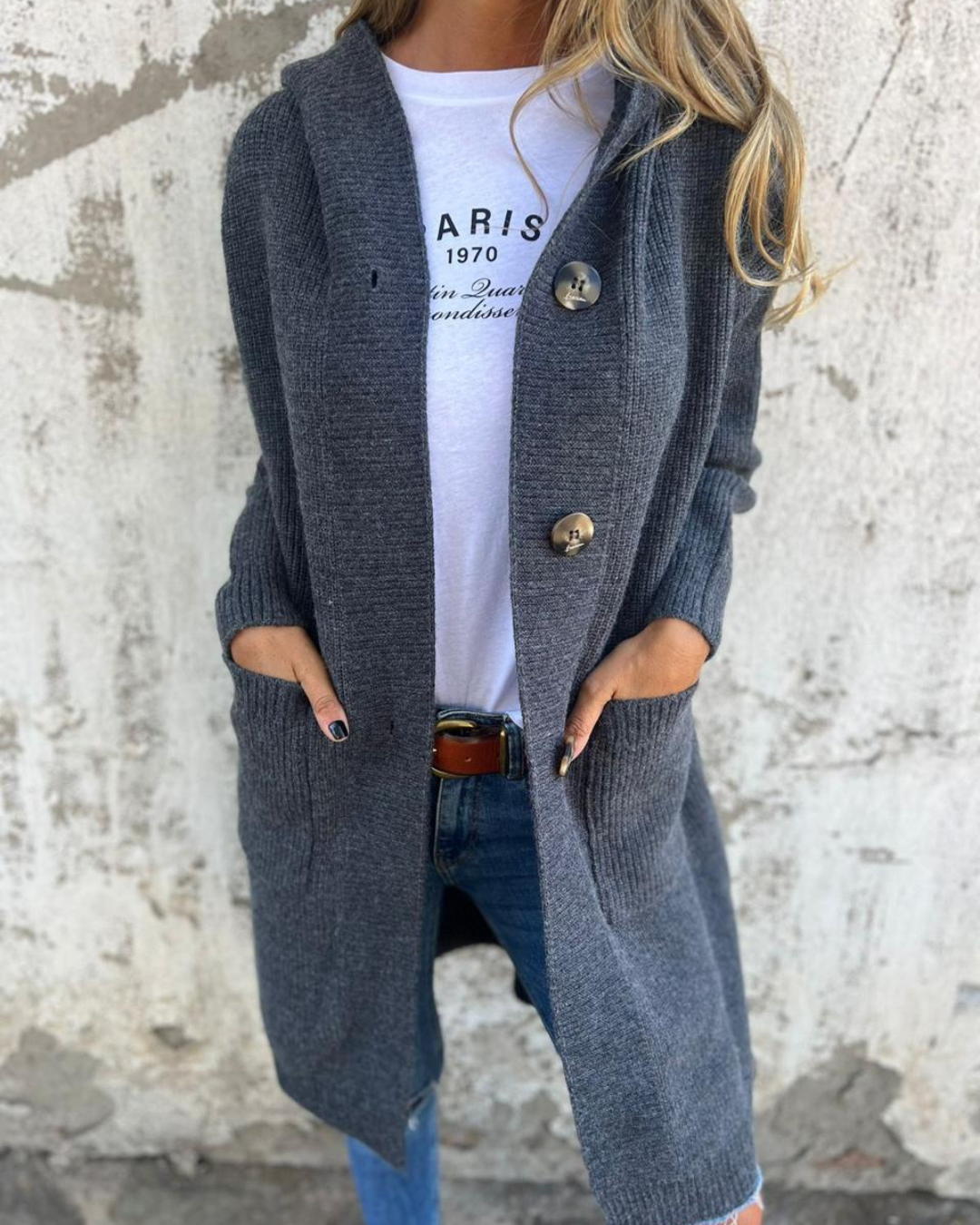 Maud™ | Blød Lang Cardigan