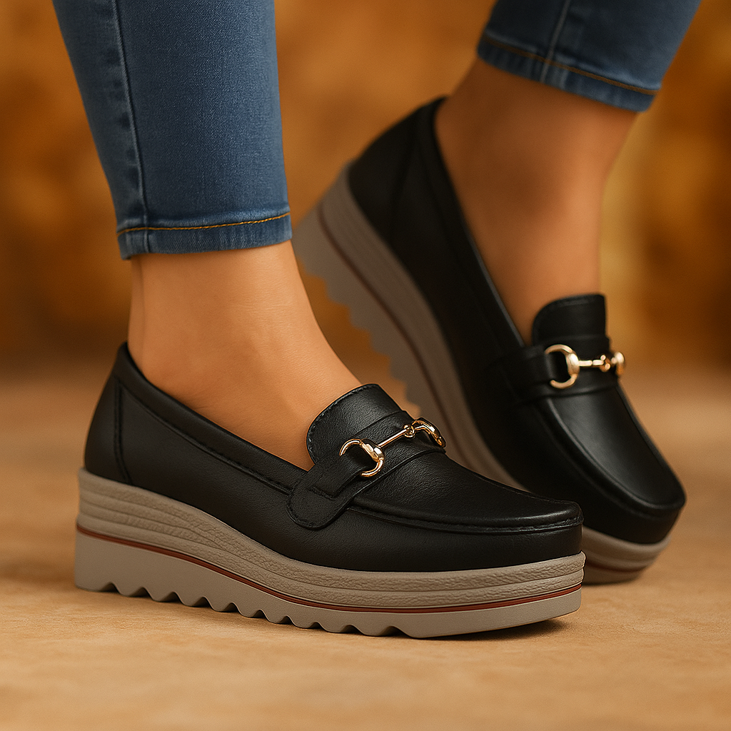 Amalie™ | Ortopædiske Platform Loafers