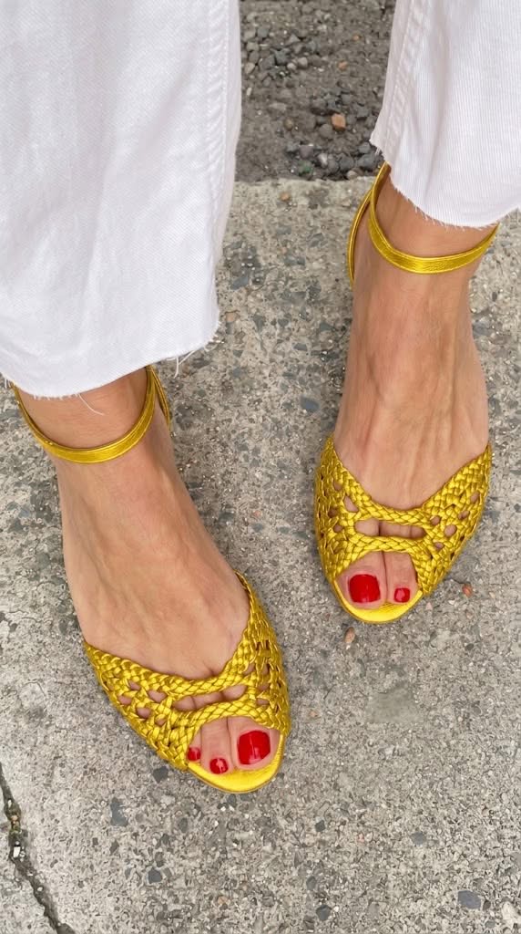 Isadora | Flettede sandaler