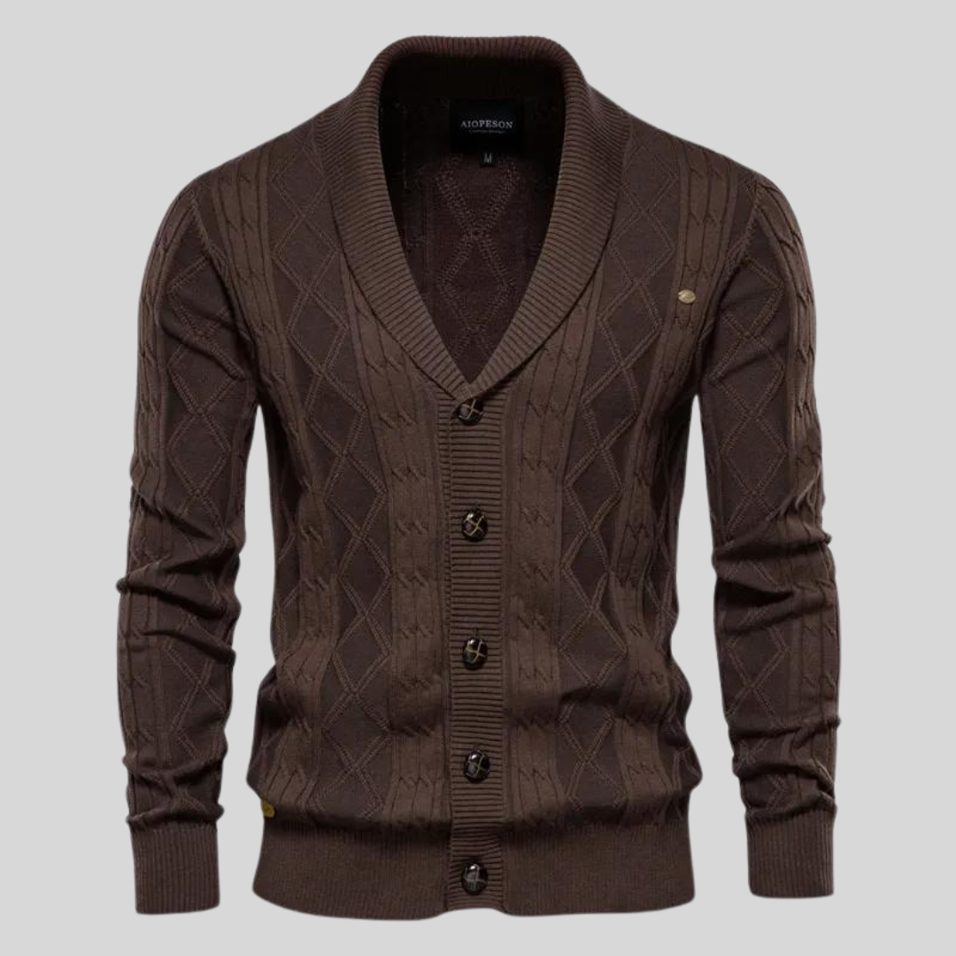 Niels | Chic Strikket Cardigan