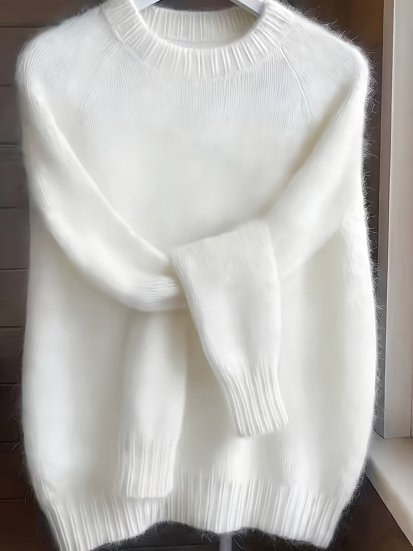 Elise | Elegant Forårssweater i Blød Mohair-Blend