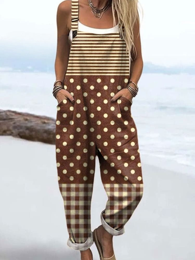 MEYER | Vintage Dot Jumpsuit