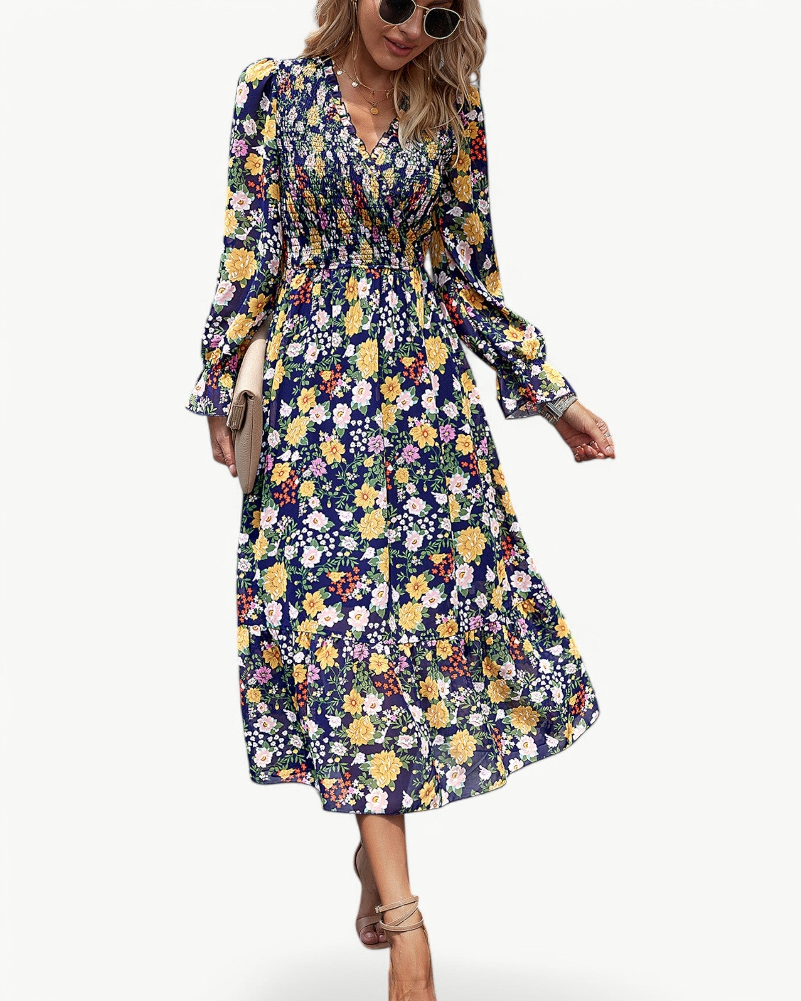 FREJA™ KJOLE | Let, romantisk og blomstrende elegance