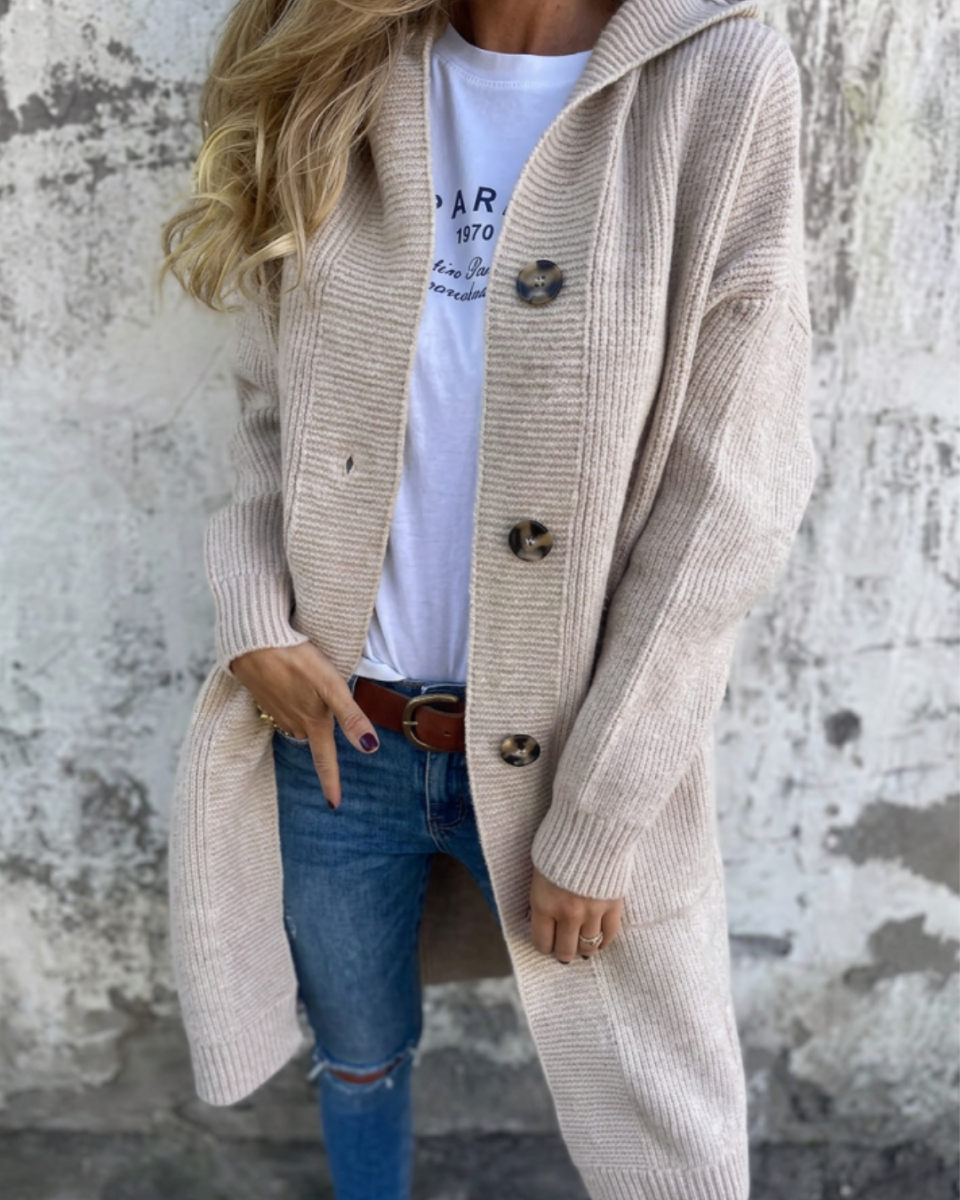 Maud™ | Blød Lang Cardigan