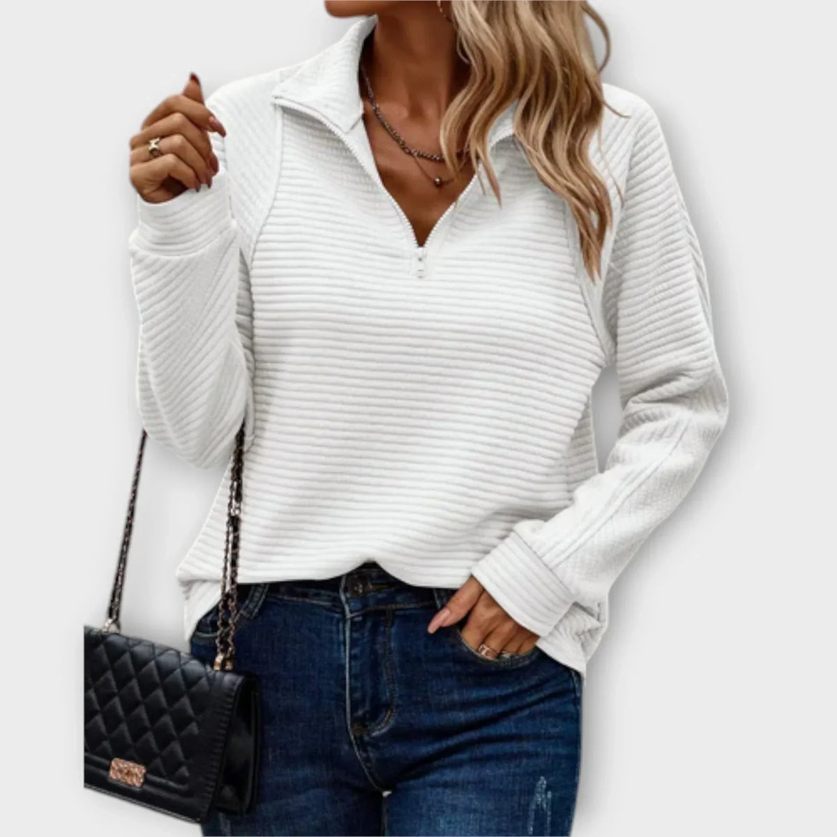 Olivia | Half-Zip Trøje