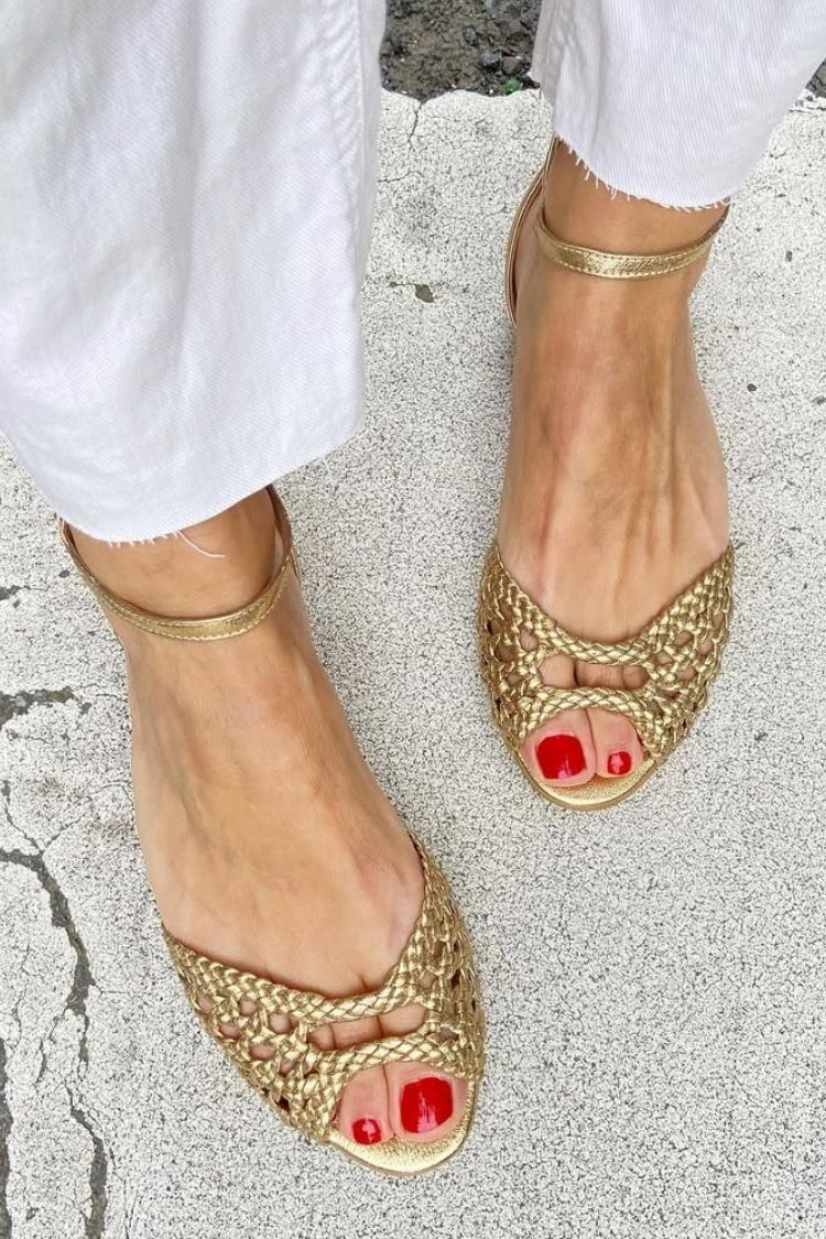 Isadora | Flettede sandaler