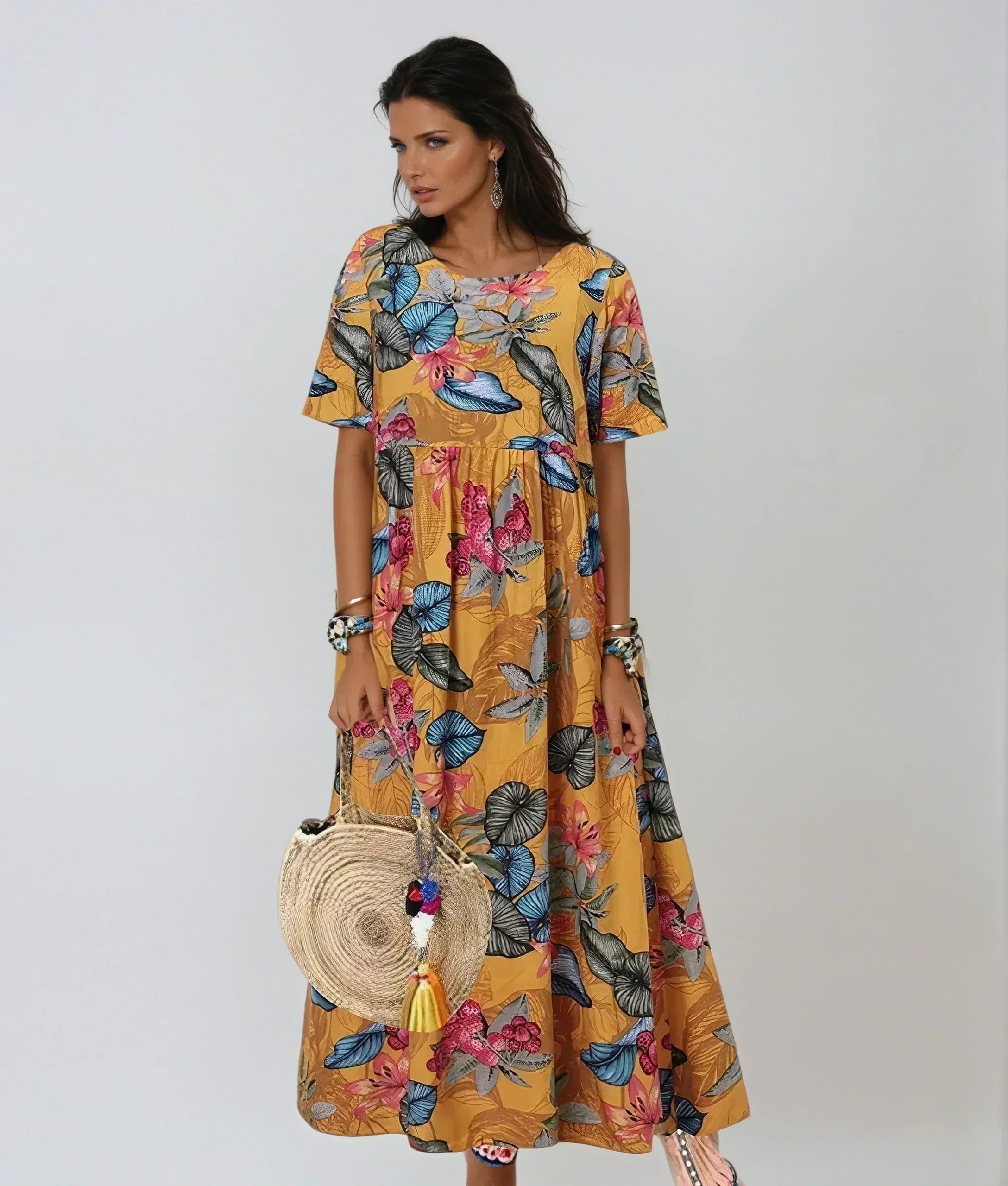 Lovi | Elegant Sommerblomst Kjole
