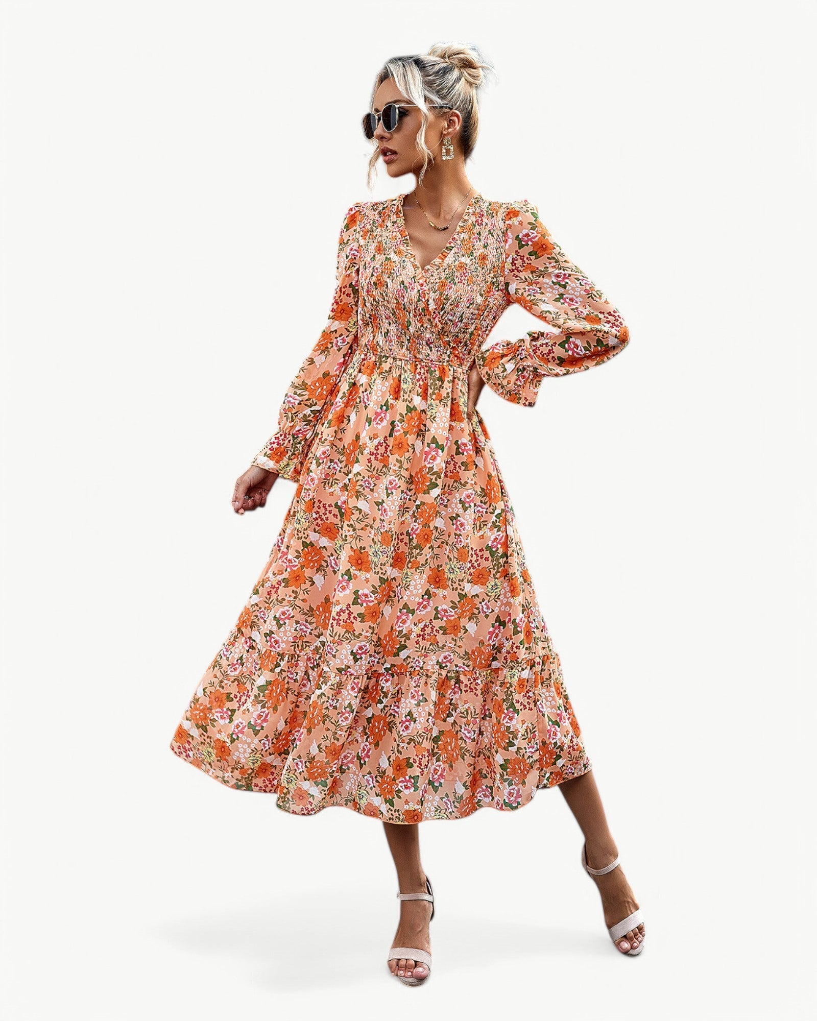 FREJA™ KJOLE | Let, romantisk og blomstrende elegance