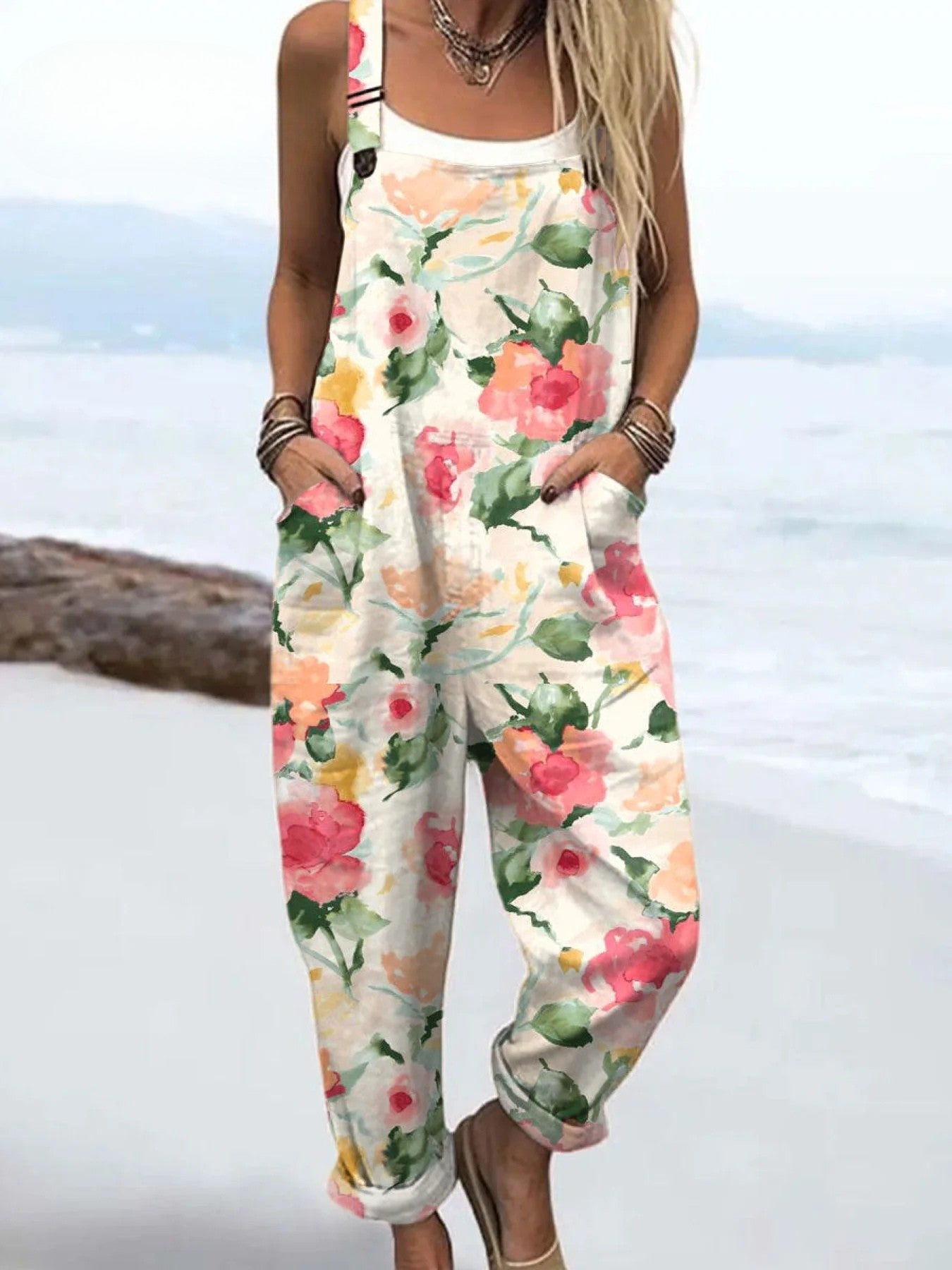 MEYER | Vintage Floral Jumpsuit
