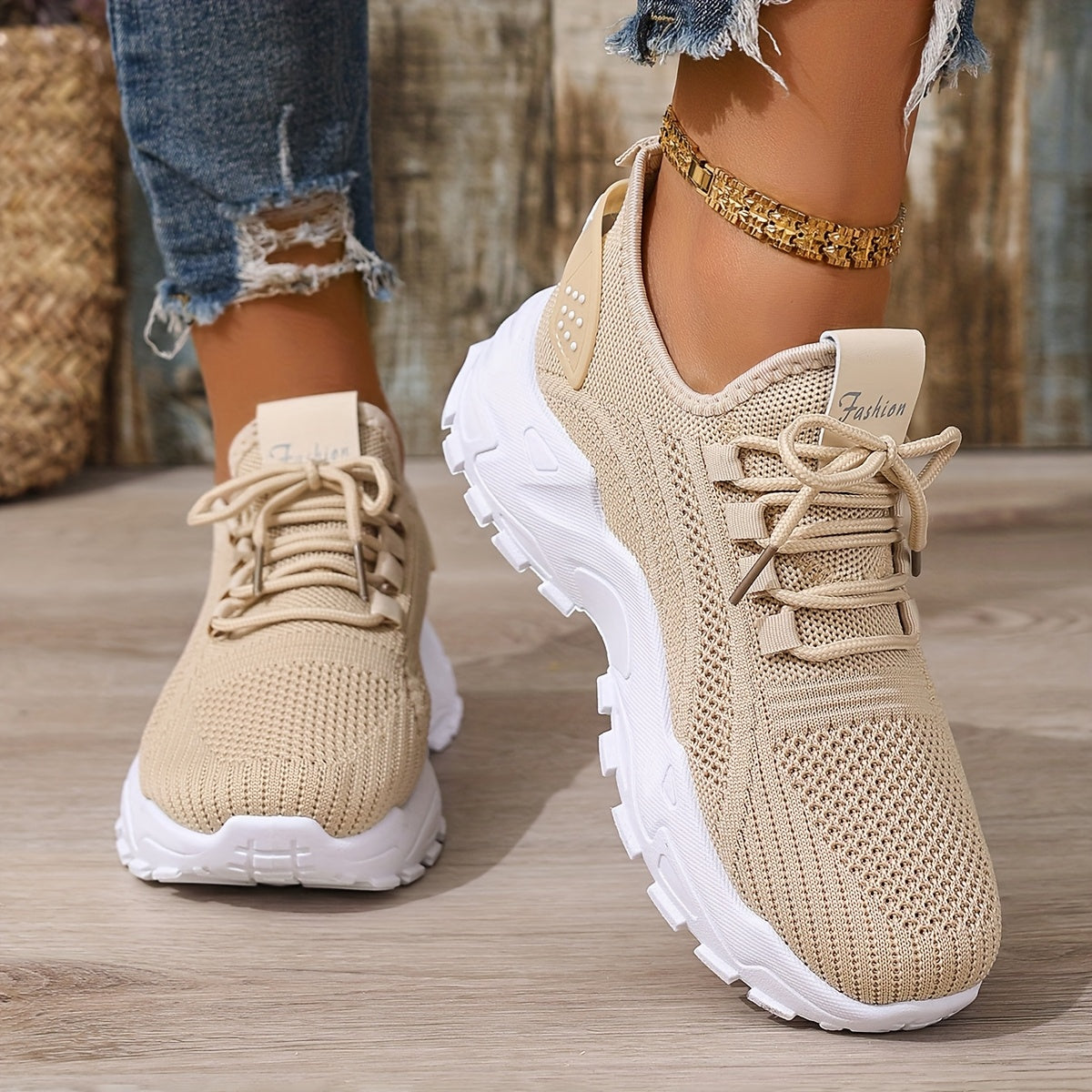 Monica™ | Letvægts mesh-sneakers