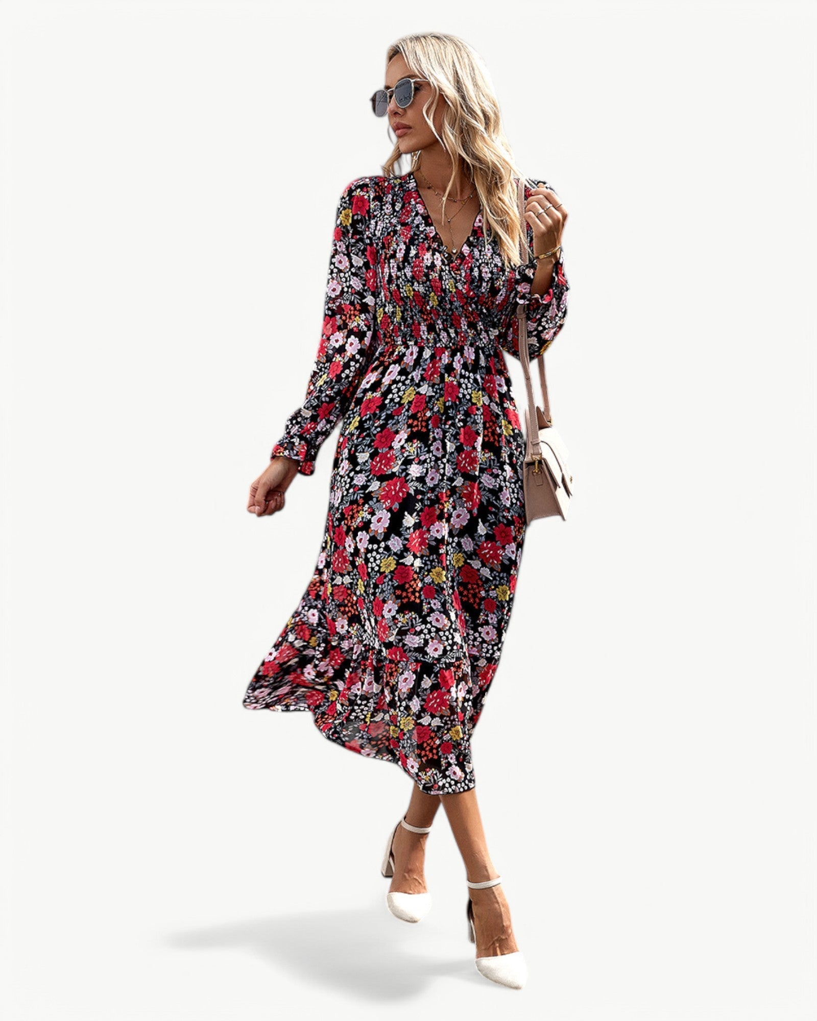 FREJA™ KJOLE | Let, romantisk og blomstrende elegance