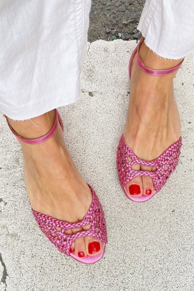 Isadora | Flettede sandaler