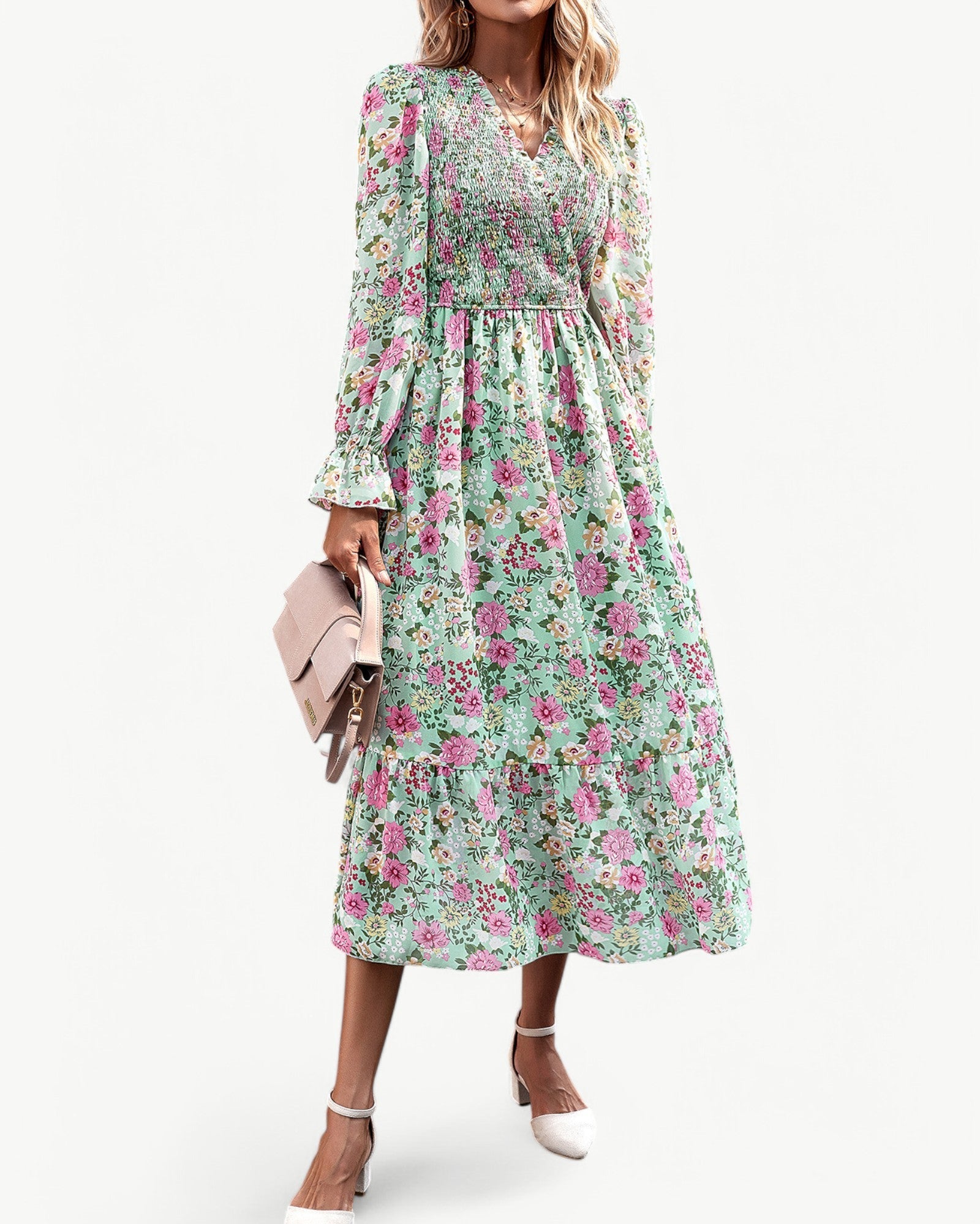 FREJA™ KJOLE | Let, romantisk og blomstrende elegance