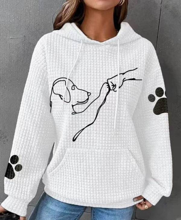 Layla™ | Blød Hoodie med Hundeprint