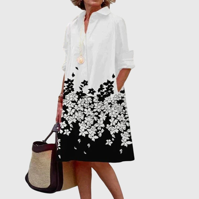 Paige | Elegant Mini Kjole med Lommer